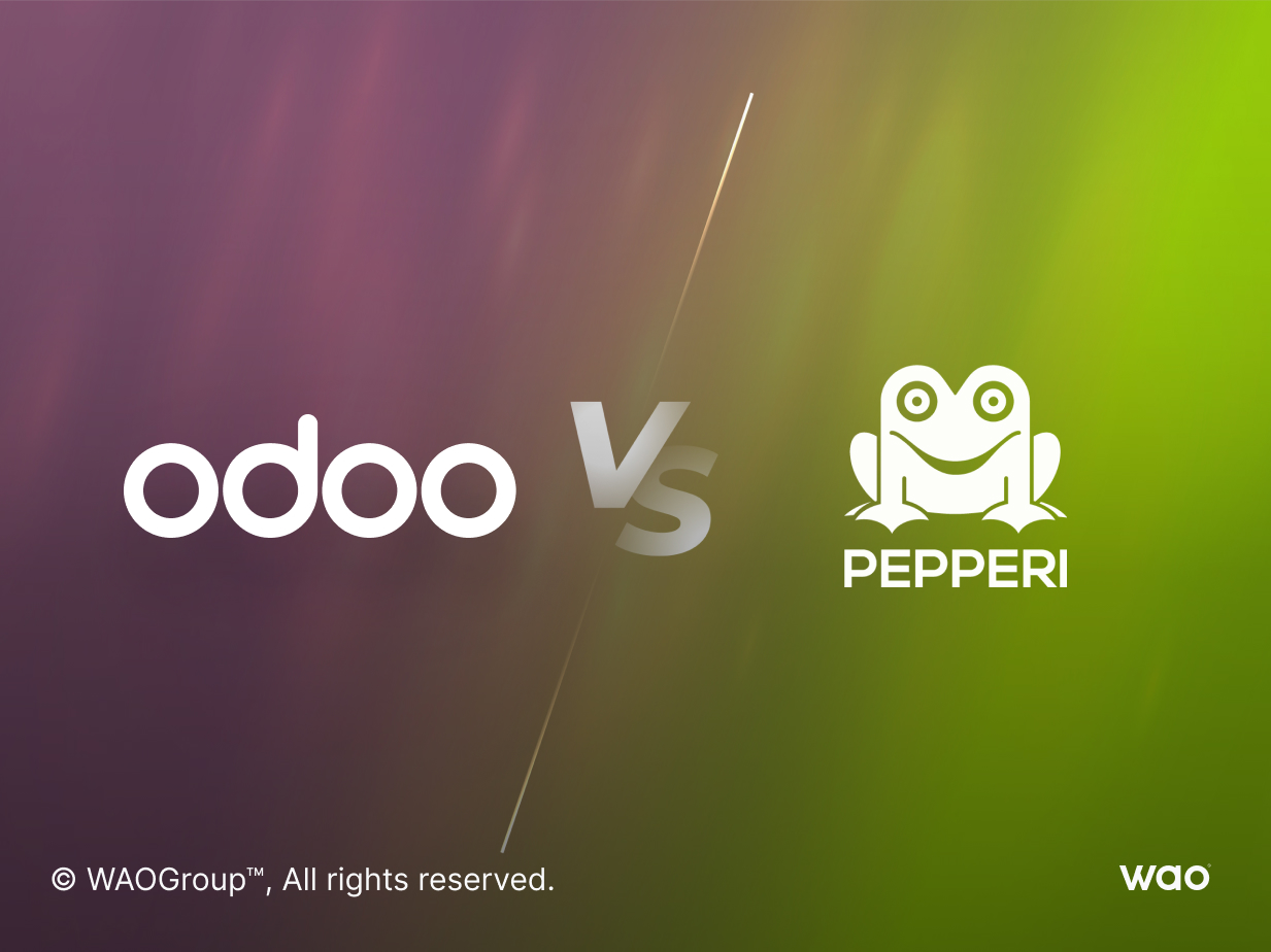 B2B E-commerce Comparison : Odoo vs Pepperi